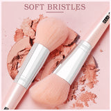 MAANGE Pincéis de Maquiagem Pro Pink Conjunto de Pincéis Pó Sombra Misturando Delineador Cílios Sobrancelha Maquiagem Beleza Pincéis Cosméticos